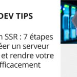 Image illustrant l'article react en ssr